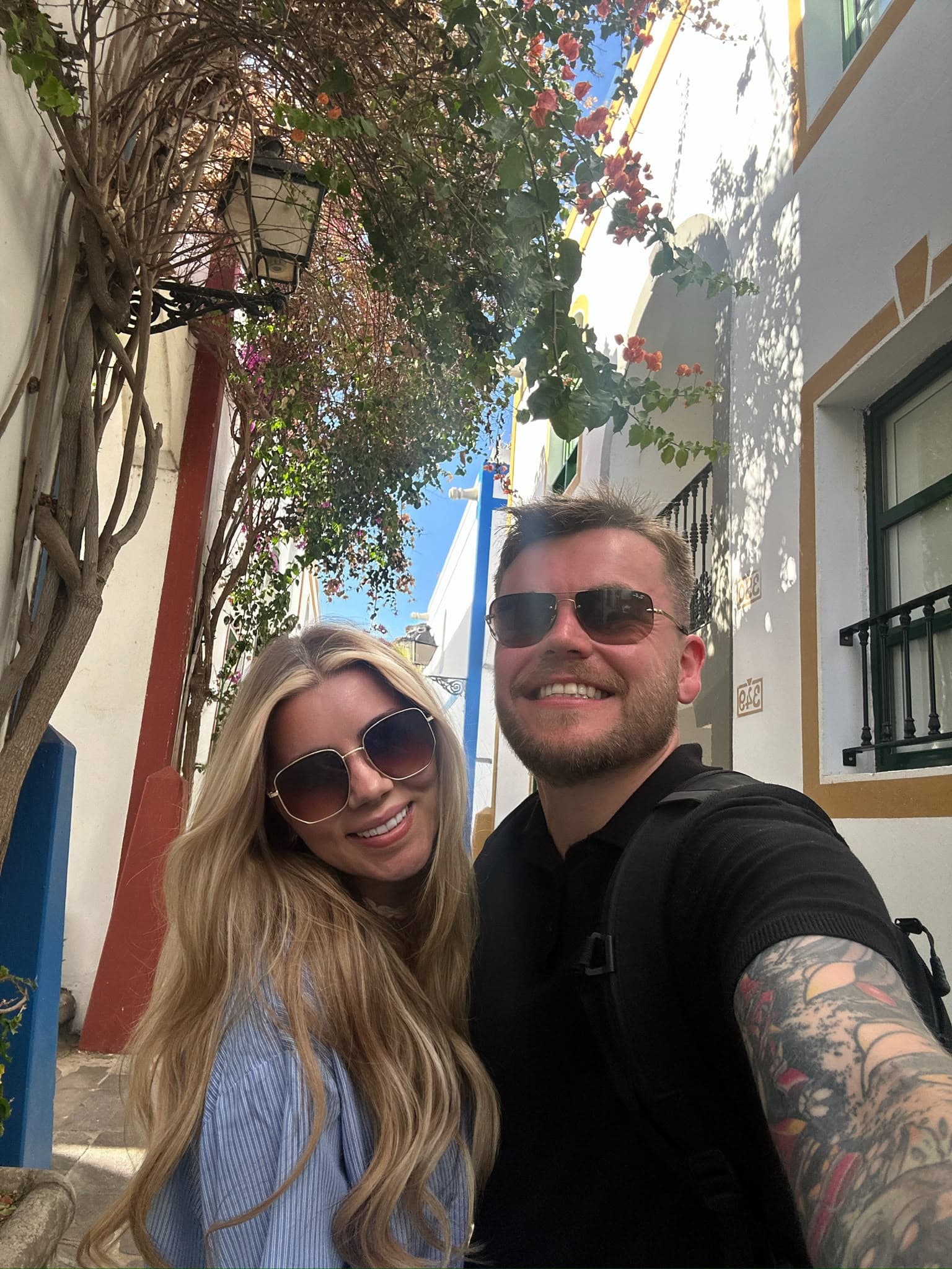 Jack and Kaitlyn in the sunshine